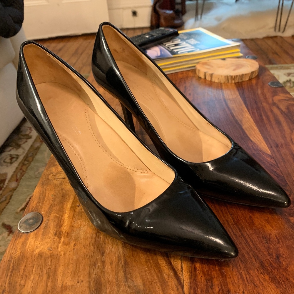 Kenneth Cole ‘The Superb’ Black patent heels